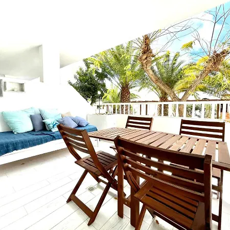 Cozy Apartment, Wifi, Terrace, Pool In Los Charcos Beach Apartment Costa Teguise